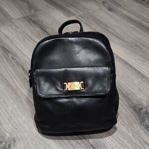 brian b atwood leather backpack B BRIAN ATWOOD AAVA Leather Box Shoulder Small Evening Bag Saddle/Gold MSRP  $228